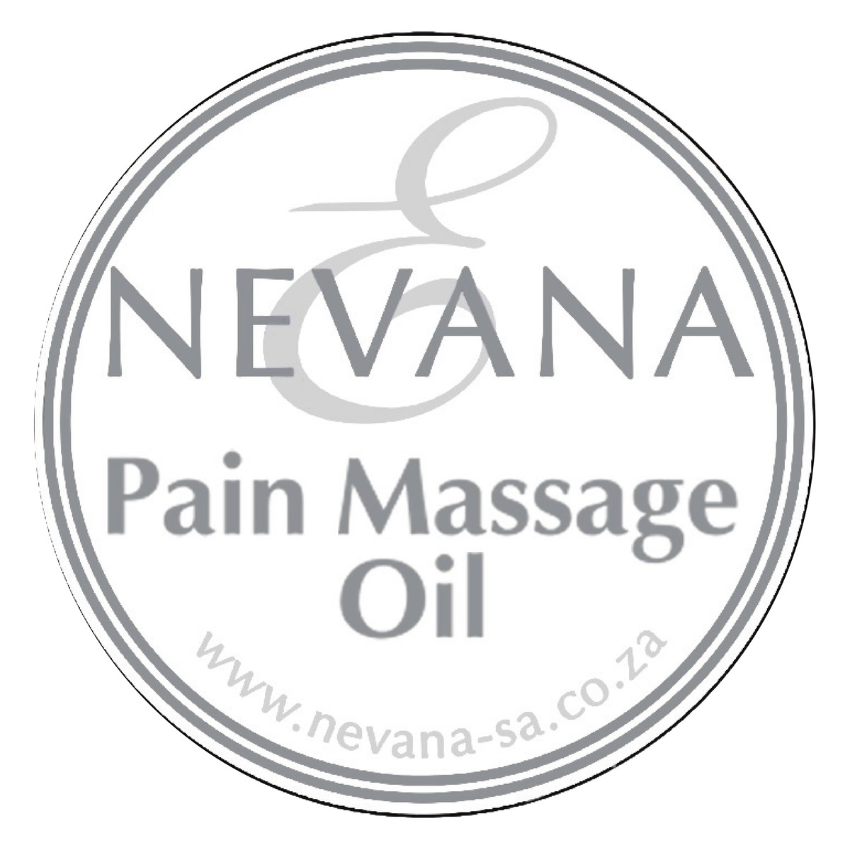 Pain Massage Oil by Nevana — pourable massage oil for tired muscles
